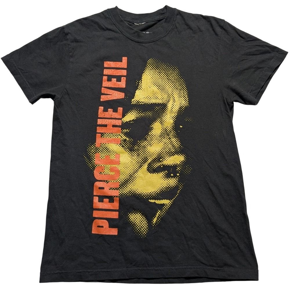 Pierce the Veil I Cant Hear You World Tour 2025 Concert T-Shirt Black Small